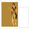Woman wearing high heeled boots by Anonymous