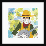 Banjo Player by Anonymous