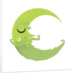 Moon Asleep by Anonymous
