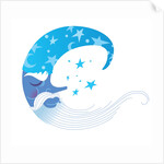 Wizard Moon Asleep by Anonymous