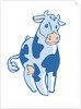 Cartoon Cow by Anonymous