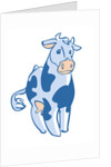 Cartoon Cow by Anonymous
