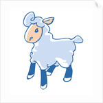 Cartoon Lamb by Anonymous