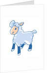Cartoon Lamb by Anonymous