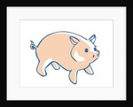 Cartoon Pig by Anonymous