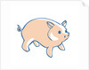 Cartoon Pig by Anonymous
