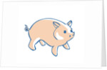 Cartoon Pig by Anonymous