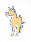 Cartoon Horse by Anonymous