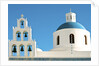 Church of Panagia of Platsani, Oia Caldera Square, Greece by Anonymous