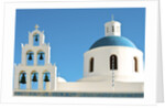 Church of Panagia of Platsani, Oia Caldera Square, Greece by Anonymous