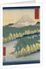 The Lake in Hakone by Ando Hiroshige