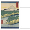The Lake in Hakone by Ando Hiroshige