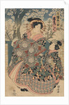 The Courtesan Kashiku by Utagawa Kuniyasu