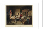 President Lincoln writing the Proclamation of Freedom by Anonymous