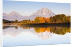 Sunrise on Snake River at Oxbow Bend by Anonymous