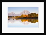 Sunrise on Snake River at Oxbow Bend by Anonymous
