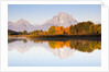 Sunrise on Snake River at Oxbow Bend by Anonymous
