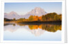 Sunrise on Snake River at Oxbow Bend by Anonymous