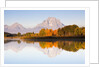 Sunrise on Snake River at Oxbow Bend by Anonymous