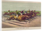 A Head and Head Finish by Currier & Ives
