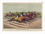 A Head and Head Finish by Currier & Ives