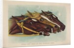Head and Head at the Winning Post by Currier & Ives