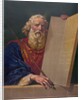 Moses with the Ten Commandments by Anonymous