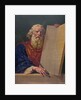 Moses with the Ten Commandments by Anonymous