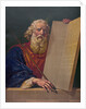 Moses with the Ten Commandments by Anonymous