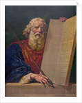 Moses with the Ten Commandments by Anonymous