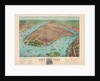 New York: A Bird's Eye View from the Harbor by Currier & Ives
