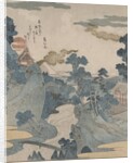 Fuji no yukei (An Evening View of Fuji) by Utagawa Kuniyoshi