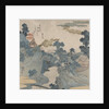 Fuji no yukei (An Evening View of Fuji) by Utagawa Kuniyoshi