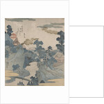 Fuji no yukei (An Evening View of Fuji) by Utagawa Kuniyoshi
