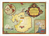 Authorized map of the Second Byrd Antarctic Expedition by Anonymous
