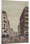View of Broadway and Maiden Lane, New York City by Anonymous