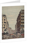 View of Broadway and Maiden Lane, New York City by Anonymous