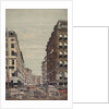 View of Broadway and Maiden Lane, New York City by Anonymous