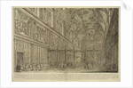 Veduta della capella sistina nel palazzo apostolico vaticano by Francesco Barbazza