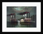Celebrated race of the steamers Robert E. Lee and Natchez by Anonymous