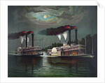 Celebrated race of the steamers Robert E. Lee and Natchez by Anonymous