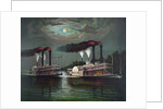 Celebrated race of the steamers Robert E. Lee and Natchez by Anonymous