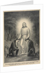 Joseph Smith, Jr. and Oliver Cowdery with John the Baptist by Anonymous