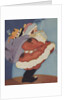 Santa Claus with bag of toys by Anonymous