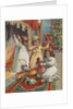 Children playing on Christmas morning by Anonymous