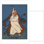 Man startled by Santa Claus on Christmas Eve by Anonymous