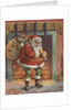 Santa Claus with bag of toys by Anonymous