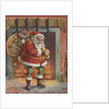 Santa Claus with bag of toys by Anonymous