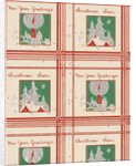 Christmas cheer and new year greetings pattern by Anonymous