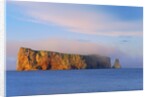 Fog on Roche Perce on Gaspe Peninsula by Anonymous